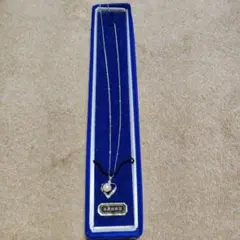 シルバー925 ハート型ペンダント ネックレス