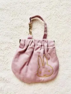 新品✨美品✨FELISSIMO ミッフィー 巾着 ポーチのサムネイル