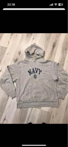 ビンテージ チャンピオン リバースウィーブ ミリタリー USN NAVY