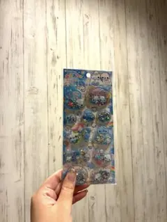 ［正規品］ぷくぷくあわわちゃん　スパンコールパーティー　シール