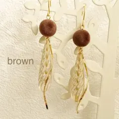 ハンドメイド❁︎ピアス#598