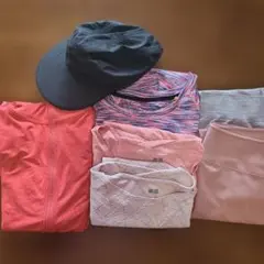 【美品】すぐに始められる★トレーニングウェアセット 7点 ピンク