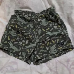 動物プリント ショートパンツ　2T