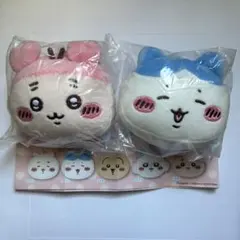 【新品】もちもちフェイスマスコット2 ハチワレ&古本屋