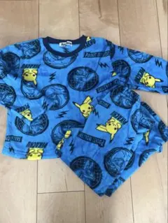 ポケモン ピカチュウ ルカリオ リザードン フリース パジャマ 120cm