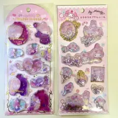 【即発送】マイメロ ウォーターシール キラキラカプセルシール 国内正規品