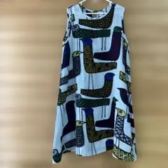 ミナペルホネンmina perhonen mingling ワンピース140cmのサムネイル