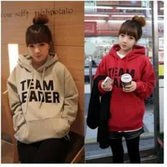 ★新品★大きいサイズ有★パーカー オーバー カジュアルウエア 秋冬