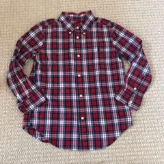 RALPH LAUREN チェック柄長袖シャツ 120