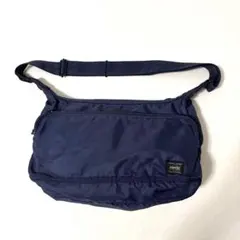 新品 PORTER ムース ショルダーバッグ （S）ネイビー 布タグ - メルカリ