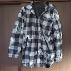 NieR CLOTHING チェック柄パーカー
