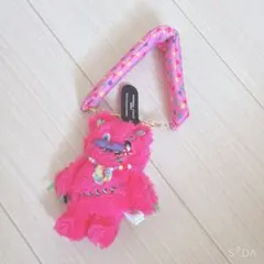 と*ね様 USJ ハミクマキャンディ ストラップ付きマスコットキーチェーン