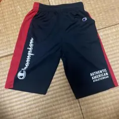 Champion ショートパンツ ブラック/レッド