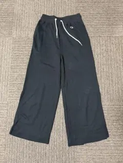 Champion スウェットパンツ ワイドパンツ ブラック