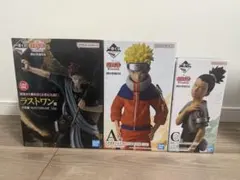 一番くじ ナルト 中忍試験編 A賞 C賞 ラストワン賞 3体セット