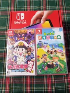 Nintendo Switch 有機ELモデル + ゲーム2本セット