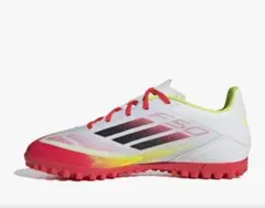Futsal shoes adidas フットサルシューズ ホワイト/レッド