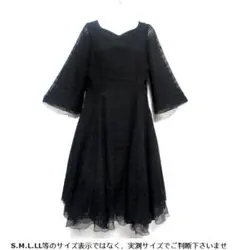 m22564・値下★ワンピース・ブラック・フォーマル可