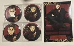 進撃の巨人 エレン Dignified 缶バッジ4個セット ブロマイド