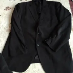 ブラック ストライプビジネススーツ BB7