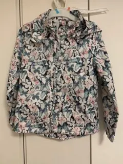 花柄フード付きジャケット 100cm以上