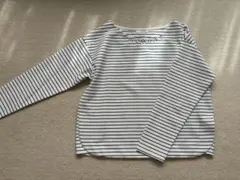 USED 美品　かわいいボーダーカットソー ビジュー付　S インデックス