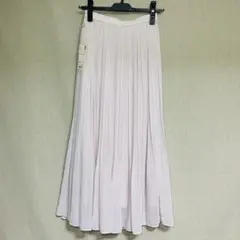 新品　UNIQLO ユニクロ　ハイウエスト　シフォンプリーツスカート　ピンク　S