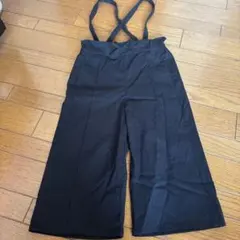 GU ブラック サロペット 120サイズ