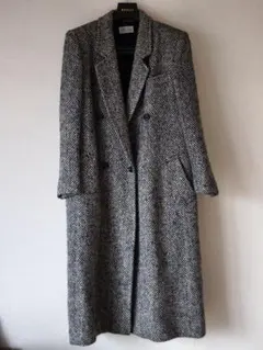 JEUNE CINQUANTE ロングコート ウール シルク混