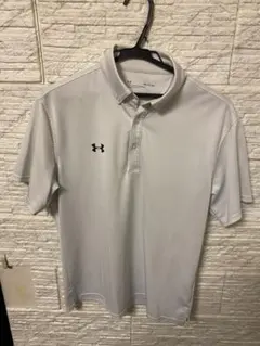 Under Armour ホワイト ポロシャツ SM