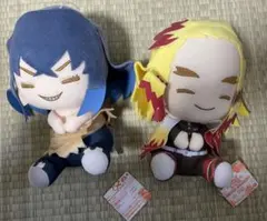 鬼滅の刃ぬいぐるみ　嘴平伊之助　煉獄杏寿郎　2点セット