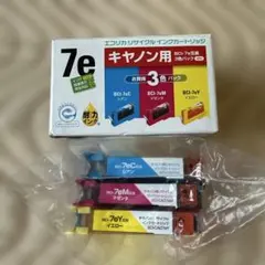 エコインク キヤノン用 BCI 7e 3色パックのサムネイル