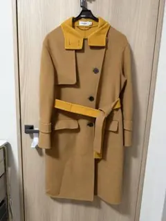 COACH グレー ウール コート XL メンズ - メルカリ