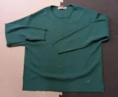 CROCODILE グリーン 長袖ニットLL サイズ