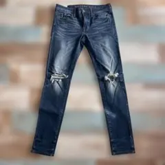 AMERICAN EAGLE ダメージ加工ジーンズ　Mサイズ