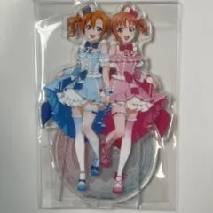 ラブライブ μ's Aqours 高坂穂乃果 高海千歌 アクスタ&特典カード