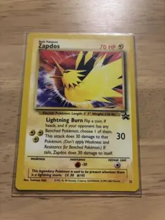 旧裏】英語版ポケモンカード Zapdos サンダー - メルカリ