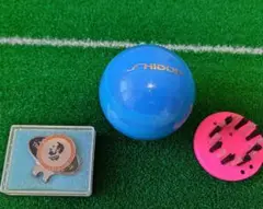 パークゴルフ用品【シドーボール.新品】【ティー.新品】【マーカー】