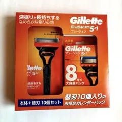 セール♡Gillette Fusion 5+1 替え刃セット 5枚刃 4箱セット ジレット フュージョン5+1 専用替刃 4コ入 Gillette Fusion 5+1 定形外