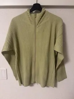 HOMME PLISSE ISSEY MIYAKE ジップアップ イエロー 2