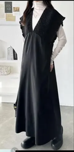 GeeRa❤︎前後2ウェイシャーリングジャンパースカート⭐︎超美品！のサムネイル