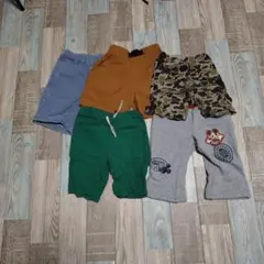 男の子　110cm　半ズボン・ハーフパンツ　まとめ売り