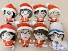 名探偵コナン キーチェーンマスコット クリスマス8体セット