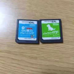DS眼力トレーニング nintendogs 柴＆フレンズ 2本セット