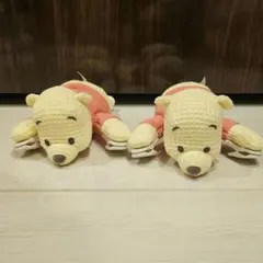 【即日発送】くまのプーさん 肩のせぬいぐるみ 2体セット　ディズニーランド