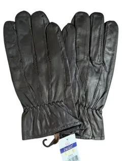 メンズ羊革手袋　裏起毛、タグ付き、ラムレザー　未使用
