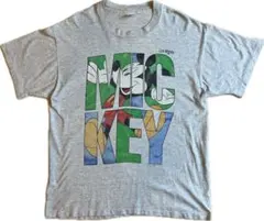 90s USA製 ディズニー ミッキー XL シングルステッチ スーベニア