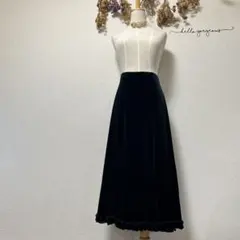 チヨリーナ様専用 Think Sense ベルベットフリルロングスカート XXL