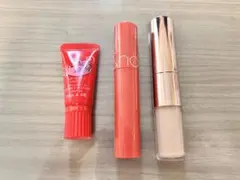 【人気コスメまとめ売り 3点セット】グロス♡ティント♡コンシーラー