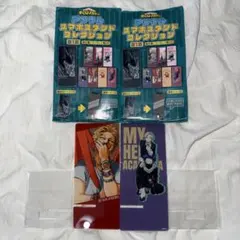 【未使用】ヒロアカ　アクリルスマホスタンド　ホークス物間寧人&心操人使2点セット